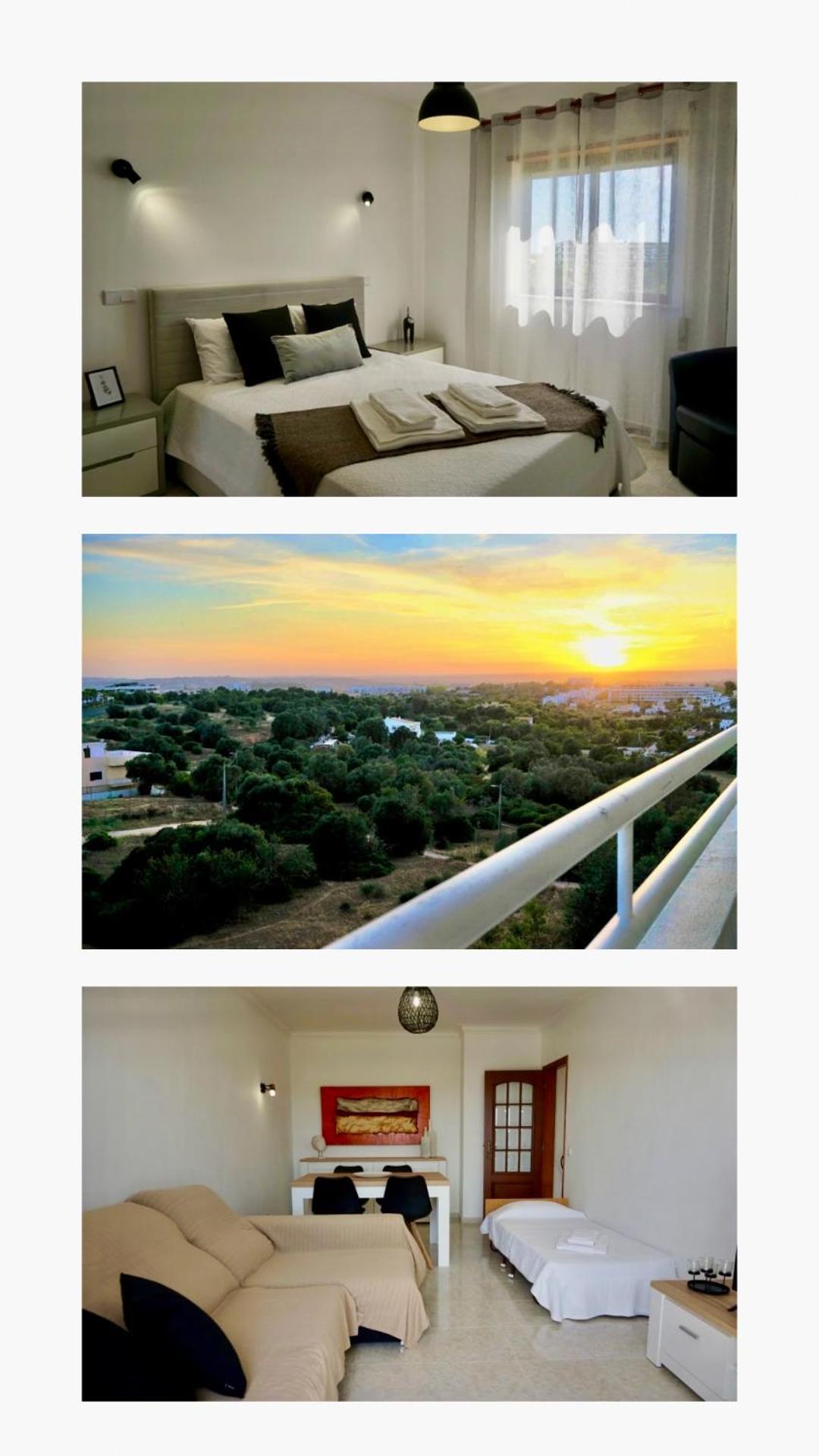 Appartamento Cozy Alvor Retreat - Sunset Balcony, Wi-Fi & Ac Esterno foto